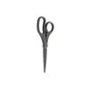 JAM Paper Precision 8-inch Stainless Steel Multi-Purpose/Heavy Duty Scissors, Pointed Tip, Grey (342GYZ) view 2
