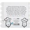C.R. Gibson BBBT-24941 Kids in The Kitchen Tabbed Board Book for Toddlers, 6 Pages and 7.5" x 7.5", Multicolor view 2