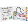C.R. Gibson BBBT-24941 Kids in The Kitchen Tabbed Board Book for Toddlers, 6 Pages and 7.5" x 7.5", Multicolor view 4