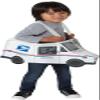 Rubies United States Postal Service: USPS Postal Truck Costume for Toddlers, Unisex 4T view 4