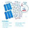 hand2mind Sort That Sound! Activity Set, Phonemic Awareness, ESL Teaching Materials, Science of Reading Manipulatives, Letter Sounds for Kindergarten, Speech Therapy Tools, Phonics Flash Cards view 3