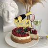 1 PCS 2026 Happy New Year Cake Topper Assembled Glitter Fireworks Cheers to 2026 New Year's Eve Cake Pick Hello 2026 Cake Decorations for Welcome 2026 Happy New Year Theme Holiday Party Supplies view 4