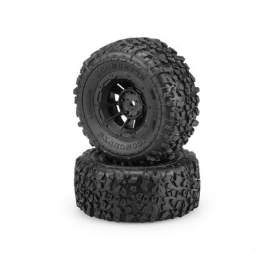 J Concepts Inc. Landmines Mntd Hazard Wheels Yellow Compound 2 JCO40093044 RC Tire