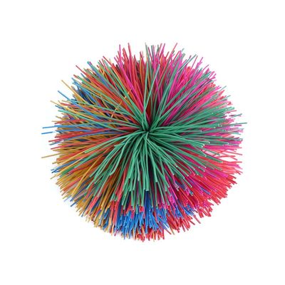 WEISHA Monkey Stringy Balls 1PC 6cm/9cm Rainbow Fidget Sensory Ball Colorful Elastic Toy Balls Kids Stretchy Ball Special Needs Funny Toy(9cm)
