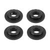 VBESTLIFE RC Wheel Adapter, 4 Pcs Wheel Adapter Gasket Aluminum Alloy Sturdy Wheel Adapter for UDR 1/7 RC Car (Black) view 1