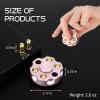Roulette Fidget Spinner, Fidget Toys Adults Anxiety Relief Stress Relief Toy Desk Toys for Office for Adults Fidget Toys Teens Classroom (Rose Gold) view 2