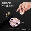 Roulette Fidget Spinner, Fidget Toys Adults Anxiety Relief Stress Relief Toy Desk Toys for Office for Adults Fidget Toys Teens Classroom (Rose Gold) view 3