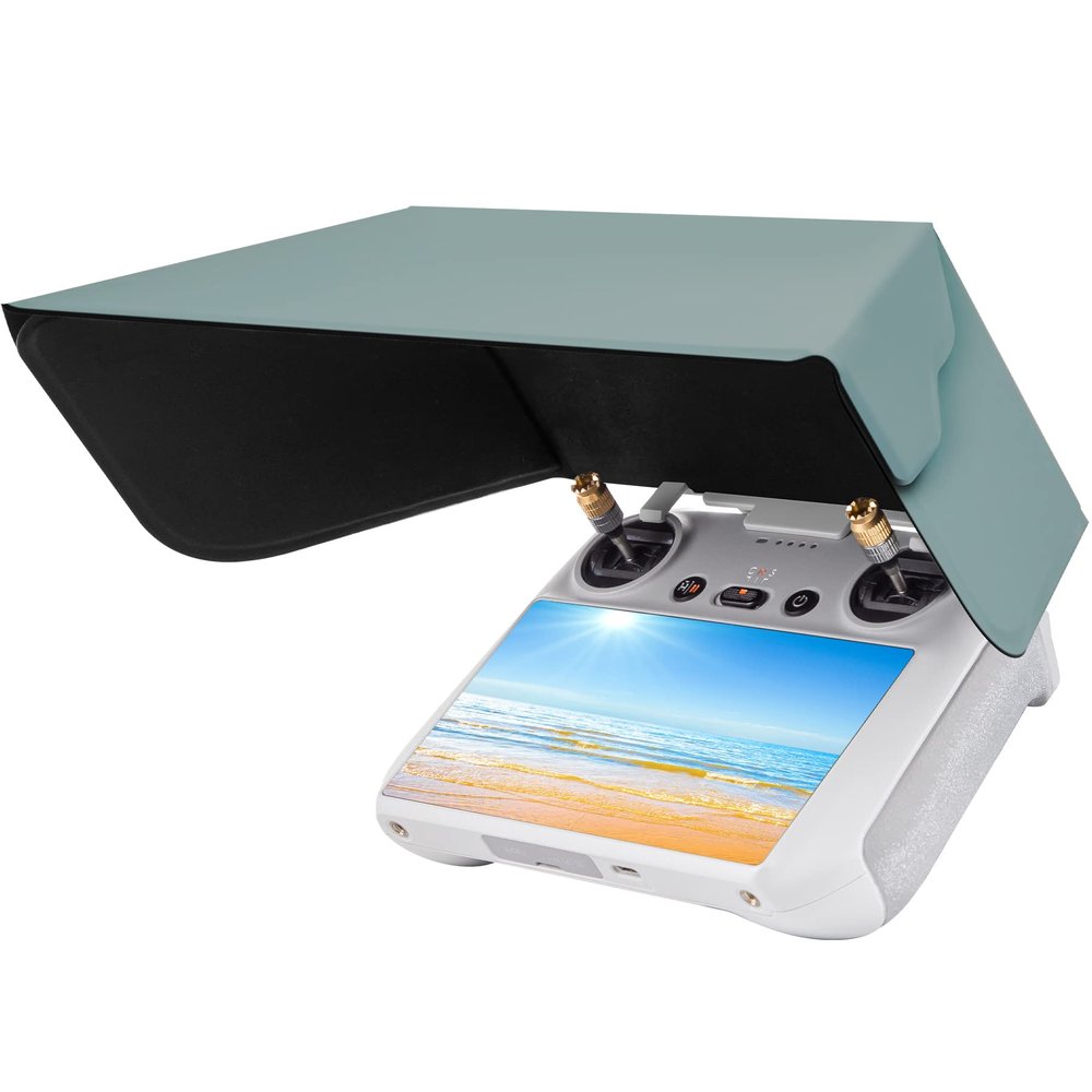 Hanatora Sun Hood Shade for DJI RC(Mavic 3 Classic/Pro,Mini 3/3 Pro Remote Controller),Foldable Monitor Sunshade Accessories