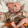 Pinky Reborn Baby Dolls Girl 19Inch Cloth Weighted Body Silicone Reborn Toddler DollLifelike Dolls That Look Real Child Toys with Outfit & Accessories view 1