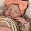 Pinky Reborn Baby Dolls Girl 19Inch Cloth Weighted Body Silicone Reborn Toddler DollLifelike Dolls That Look Real Child Toys with Outfit & Accessories view 2