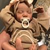 Pinky Reborn Baby Dolls Girl 19Inch Cloth Weighted Body Silicone Reborn Toddler DollLifelike Dolls That Look Real Child Toys with Outfit & Accessories view 4