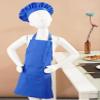 Duoremi Kids Children Kitchen Chef Costume 2Pcs Sets Chef Apron with Hat Baking Painting Cosplay Outfit Blue Small view 3
