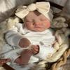 Pinky Reborn Baby Dolls - 19 inches Realistic Newborn Soft Vinyl Baby Dolls That Look Real Child Toys with Outfit & Accessories view 1