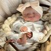 Pinky Reborn Baby Dolls - 19 inches Realistic Newborn Soft Vinyl Baby Dolls That Look Real Child Toys with Outfit & Accessories view 2