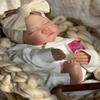 Pinky Reborn Baby Dolls - 19 inches Realistic Newborn Soft Vinyl Baby Dolls That Look Real Child Toys with Outfit & Accessories view 3