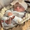 Pinky Reborn Baby Dolls - 19 inches Realistic Newborn Soft Vinyl Baby Dolls That Look Real Child Toys with Outfit & Accessories view 4