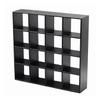 EatingBiting 1:12 Dollhouse Miniature Furniture Wooden 16 Grid Display Storage Rack Shelf 6.5" Storage Rack 16 Grid Shelves Doll House Wall Rack Bookshelf Display Dollhouse Furniture Accessories view 1