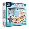 Webby DIY Wooden Kids Cafe Playhouse | Doll House Set with Service Counter, Dining Space, Takeout Window and Display Board for Boys and Girls view 2