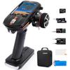 Radiolink RC8X 8CH 2.4G RC Transmitter and R8FG&R4FGM V2.2 Gyro Receivers, 4.3" Full Color IPS Touch Screen RC Remote Controller, 600m Long Range, 200 Models for RC Crawler Drifting Cars Boats view 1