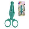 ASTARON Toddler Safety Scissors, Cute Crocodile Kids Preschool Training Scissors, Art Craft Plastic Scissors for Preschool Supplies and Scrapbooking Supplies, 3 Styles Options (Crocodile) view 1