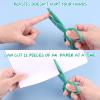 ASTARON Toddler Safety Scissors, Cute Crocodile Kids Preschool Training Scissors, Art Craft Plastic Scissors for Preschool Supplies and Scrapbooking Supplies, 3 Styles Options (Crocodile) view 3