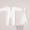 2PCS Photography Props Boys Girls Outfits Jump Suit Hat Romper Bodysuit for Newborn Baby Photoshoot Costume Set view 4