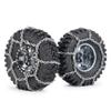 WEFEINO 4Pcs 1.9/2.2inch Wheel Tires Metal Snow Chains for 1/10 TRX-4 Axial SCX10 90046 RC Crawler Car (105MM) view 1