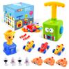 BAKAM Toddler Toys 3-4 for Boys Girls, Balloon Launcher & Powered Car Set, Fun Toddlers STEM Toy Balloon Pump Cars Racer Kit for Kids 3-5 (Frog) view 1