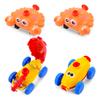BAKAM Toddler Toys 3-4 for Boys Girls, Balloon Launcher & Powered Car Set, Fun Toddlers STEM Toy Balloon Pump Cars Racer Kit for Kids 3-5 (Frog) view 3