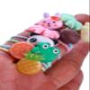 100pcs Mix Colors Girl's Elastic Hair Ties Soft Rubber Bands Hair Bands Holders Pigtails Hair Accessories for Girls Infants Toddlers Kids Teens and Children 100A view 3