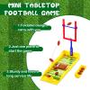 4 Sets Mini Football Game Desktop Football Games Field Goal Soccer Toys with Foam Soccer Goal Post, Bases, Catapults, Flick Finger Board Desk for Sports Party, Office, Gifts view 3