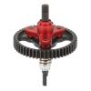 Oumefar 53T Differential Slipper Clutch, Aluminum Alloy and Steel Differential Gear RC Car Parts Slipper Clutch for Slash 2WD RC Accessories(Red) view 1