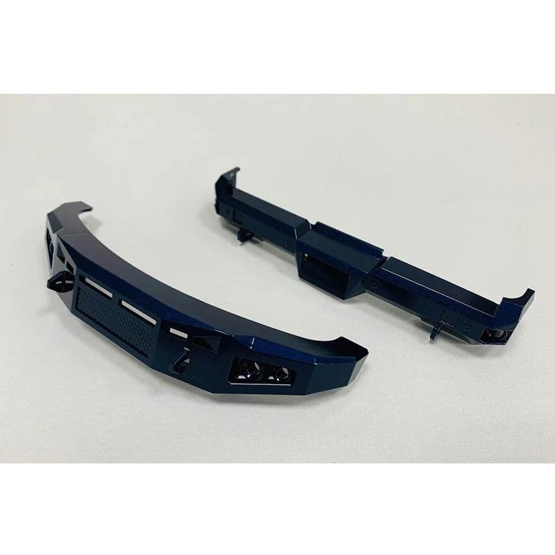 CEN Racing KAOS Bumper Set for RC Car Cen F250 or F450, Scale 1/10 Parts - CEN Racing KAOS DL-Series F450 SD RC Car Upgrade Parts (Blue Galaxy)