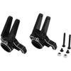Hot Racing TFF22G01 Aluminum Rear Hub Set Arrma 1:10 4S BLX view 1