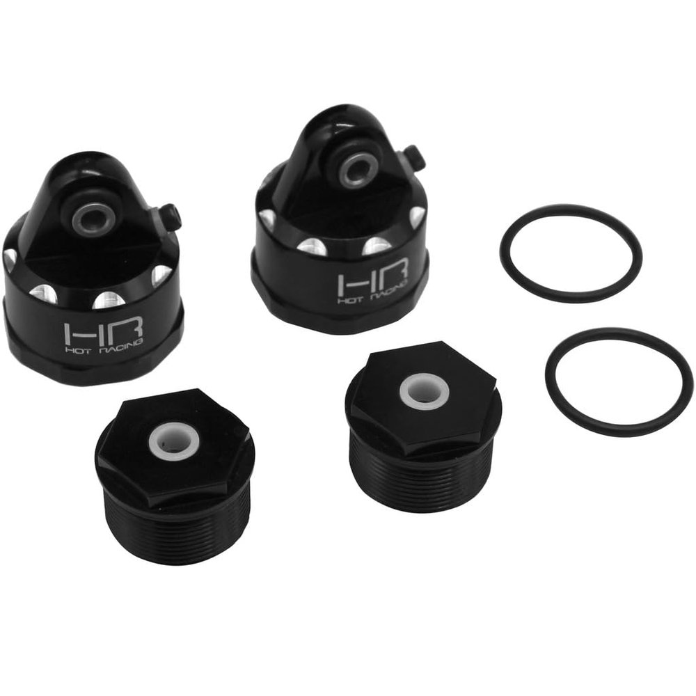 Hot Racing AFE156AX01 Aluminum Bleeder Shock caps Cartridge Arrma Shock 1/5