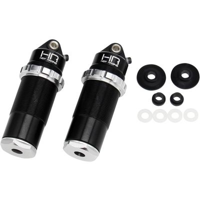 Hot Racing TFF155AR08 Aluminum Threaded Rear Bleeder Shock Bodies Arrma 1:10 4x4 4s