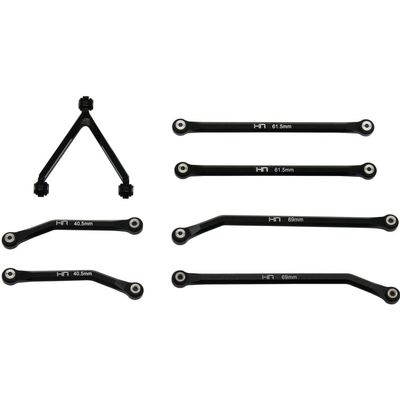 Hot Racing SXTF133HA01 Aluminum High Clearance Links Set for 5.25 (133.5mm) Scx 24