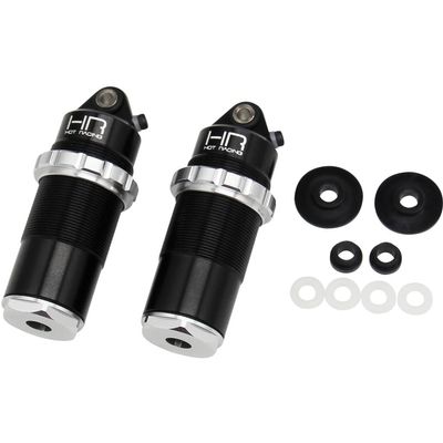 Hot Racing TFF155AF08 Aluminum Threaded Front Bleeder Shock Bodies Arrma 1:10 4x4 4s