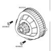 Hot Racing SCXT32EC01 Aluminum Lcx Transmission Spur Gear Cover - Scx 2 RTR view 2