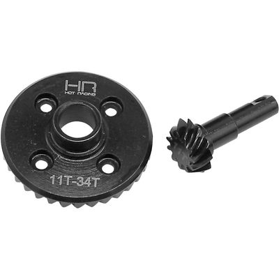 Hot Racing TRXF9411 Steel Helical Diff Ring/Pinion Stock (11/34T) TRX4