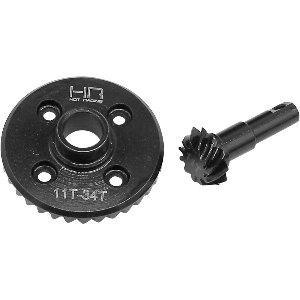 Hot Racing TRXF9411 Steel Helical Diff Ring/Pinion Stock (11/34T) TRX4
