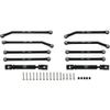 Hot Racing SXTF133LC Aluminum 8 Link Drive Set for (155mm LCG) Scx 24 view 1