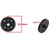 Hot Racing SSLG46M1 Steel Spur Gear (46T 1 Mod) Sledge view 3