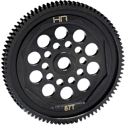 Hot Racing EDR887T 87T 48p Hardened Steel Spur Gear Asc T4B4 Enduro