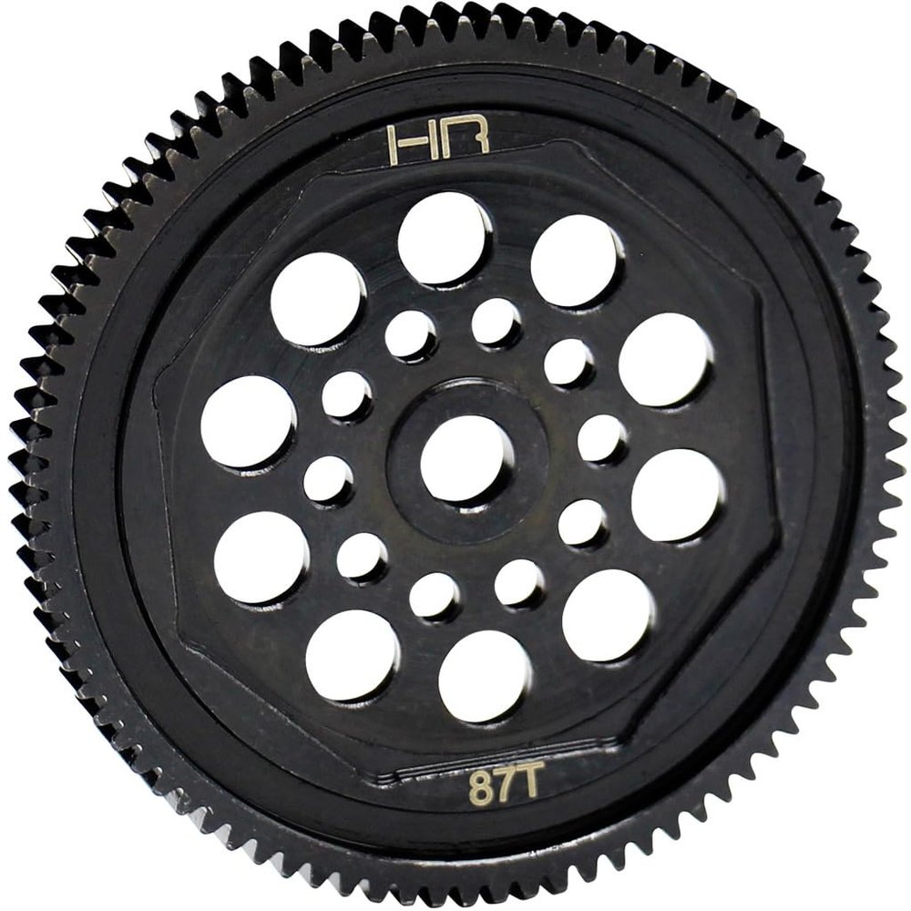 Hot Racing EDR887T 87T 48p Hardened Steel Spur Gear Asc T4B4 Enduro
