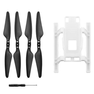 ABZEKH Drone Accessories Landing Gear Kits for Hubsan Zino H117S Quick Release Drone Height Extender Long Leg Foot Protector Stand for Gimbal Guard Accessory (Color : Landing Gear Props)