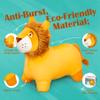 ZOOJOY Bouncy Animal Kids Lion Hopper Toys, Plush Animal Bouncing Horse for Toddlers, Indoor Outdoor Activity Ride Jumping Horse Gifts for 18 Months 2 3 4 Year Old Boys Girls (W/Pump view 3