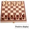 Chess, Chess Set for Adults Kids Magnetic Folding and Internal Storage, Brown Thick Wooden Chess, Portable Toy for Children and Young People, Puzzle/Gift view 4