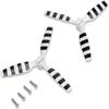 E-flite Otterller 3-Blade 80mm x 50mm CW & CCW EFLUP80503 Replacement Airplane Parts view 2