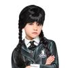 Rubies Wednesday TV Series: Wednesday Addams Wig for Kids, Girl's No Size view 1